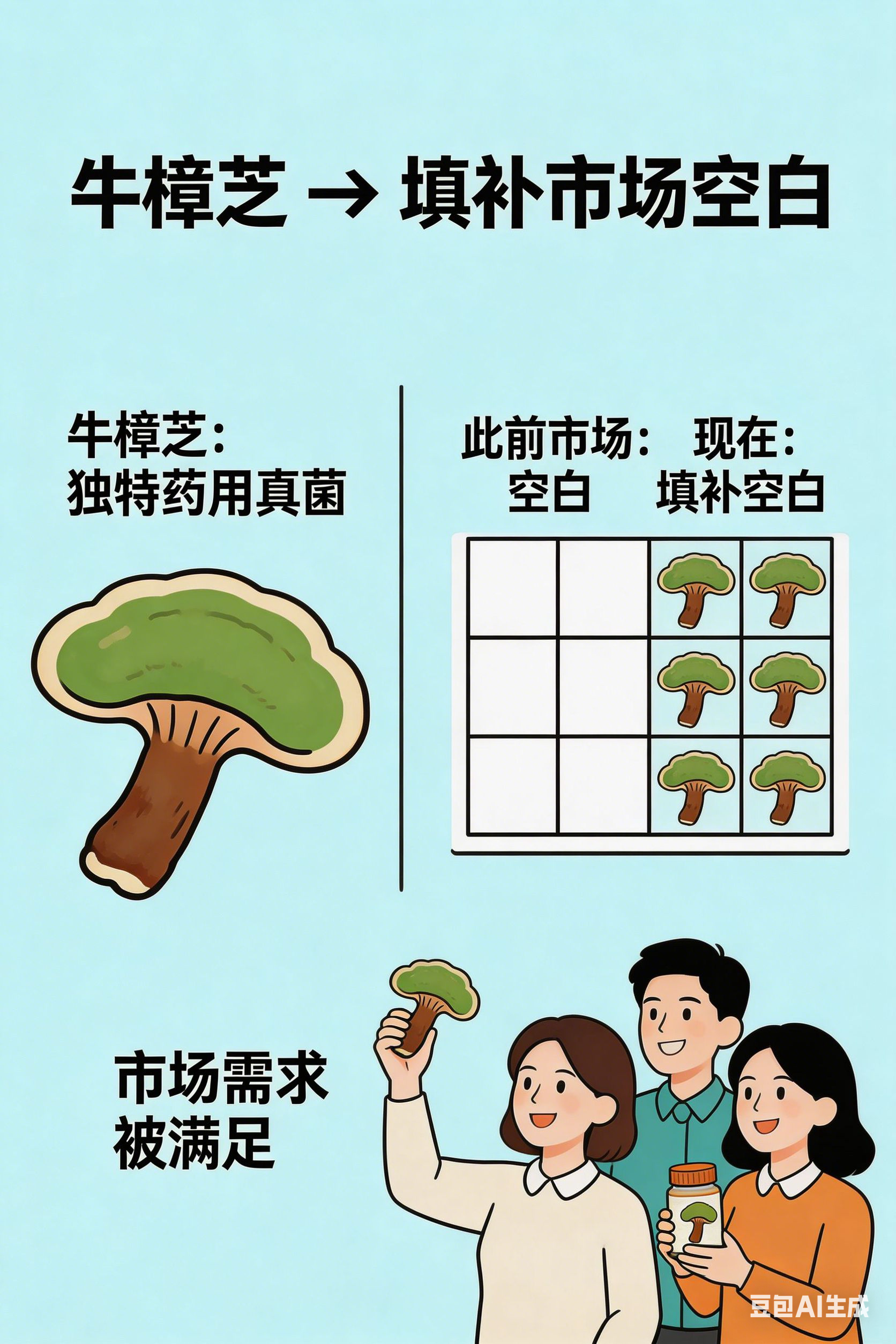 填补市场空白