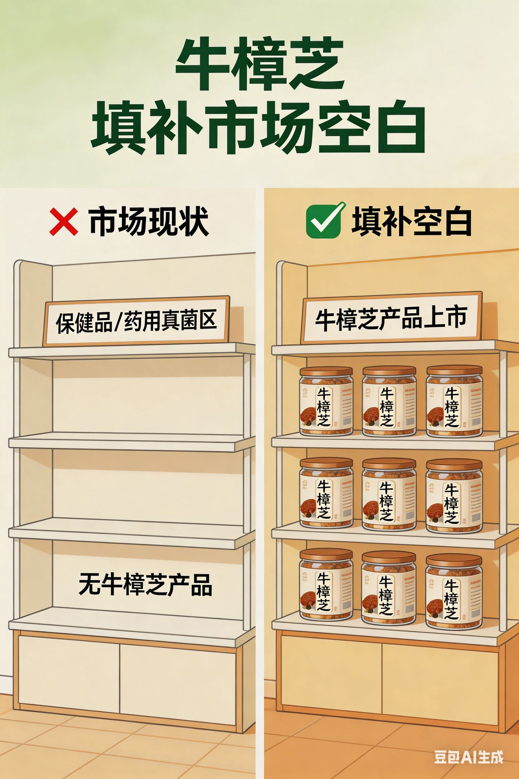 填补市场空白