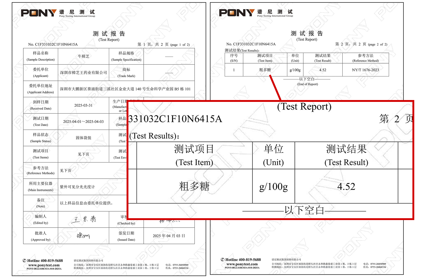 五大成分